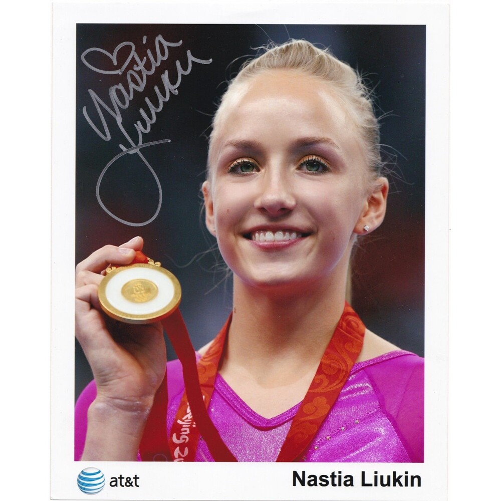 Nastia Liukin signed 8x10 Photo Picture autographed In Person Auto